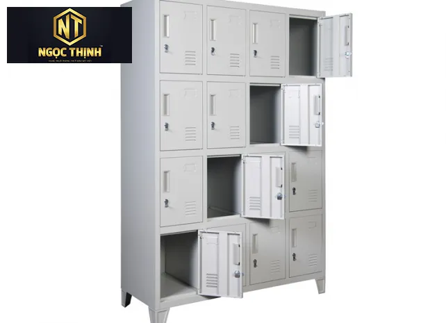 TỦ LOCKER 16 ngăn 16C4K CHÂN SẮT V TỦ LOCKER 16 ngăn 16C4K CHÂN SẮT V